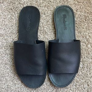 Madewell Black Slides